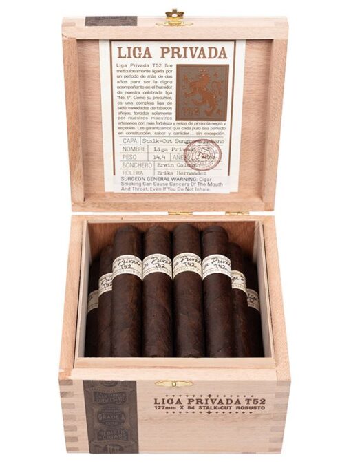 Drew Estate Liga Privada T52 Robusto 